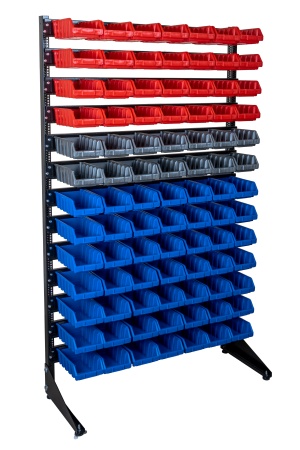 Хранение крепежа, метизов и автозапчастей на стеллаже