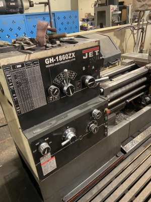 Токарный станок по металлу JET GH-1860ZX с УЦИ