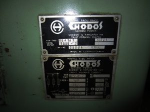 Экструзионно выдувная машина Chodos 0414