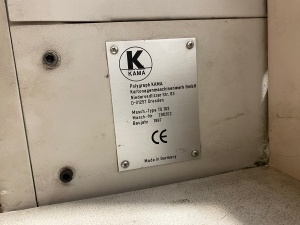 Автоматическая высекательная машина Kama TS-102 формата B1