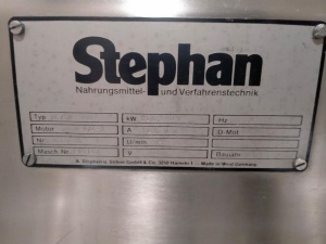 Котел плавитель Stephan Combicut 300л