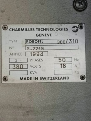 станок вырезной искровой Robofil 310 и станок прошивной искровой Roboform 20