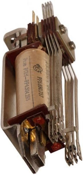 Телефонное реле с плоским сердечником типа рпн