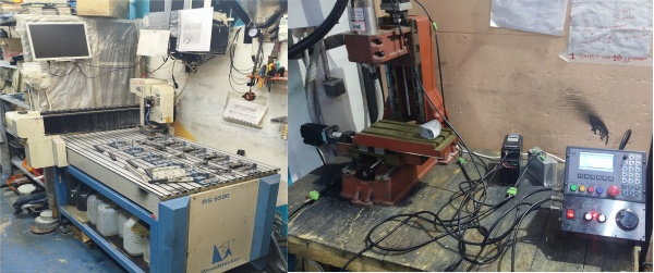 Фрезерный станок с ЧПУ