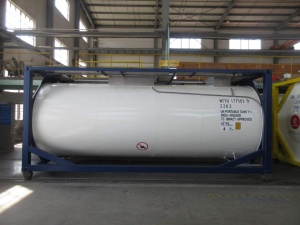 Танк-контейнер объём 18м3 тип Т11, для перевозки акриловой кислоты ингибированной