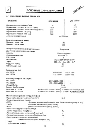 Координатно-пробивной пресс с ЧПУ Euromac MTX FLEX 6 1250/30 (линия)