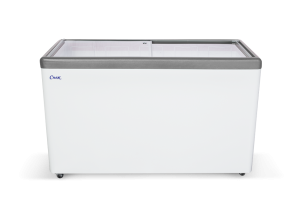 Морозильный ларь Снеж МЛГ-500 серого цвета