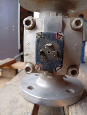 Клапан соленоидный Ду50 нержавеющий фланцевый