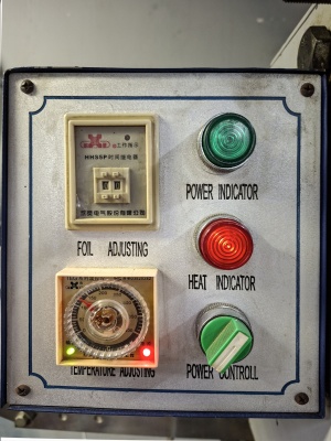 Мощный ручной пресс для тиснения TJ-30 (А4, 4 тонны)