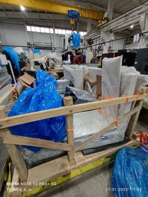 Портальный фрезерный обрабатывающий центр с ЧПУ