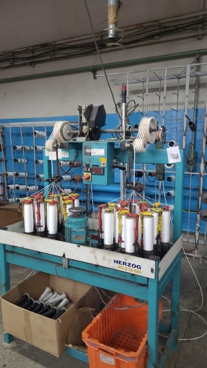 НЕМЕЦКИЙ ШНУРОПЛЕТЕЛЬНЫЙ СТАНОК AUGUST HERZOG NG-2/16-120