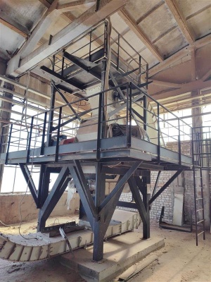 Линия измельчения и сушки сырья для производства биотоплива