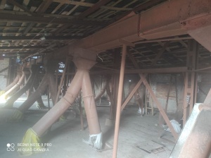 Линия транспортировки сыпучих смесей