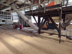 Линия измельчения и сушки сырья для производства биотоплива