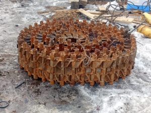 Гусеницы МТЛБ короткие (узкие) 216 звеньев 360 мм