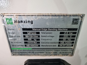 Кромкооблицовочный станок Nanxing MF 50S