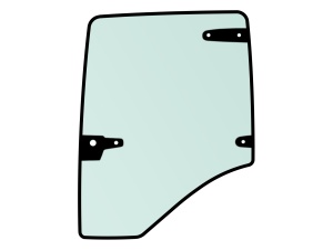 Стекло дверное левое для FENDT 500625D1