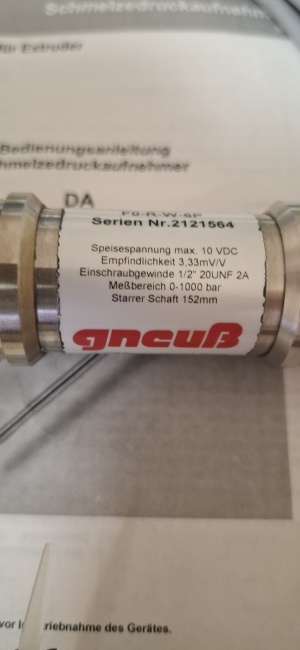 Датчик давления gneuss da-250-12a-b10h-s0- f0-r-w-6p serien nr.2121564