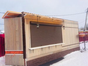 Полностью готовый утеплённый магазин
