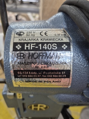 Вертикальный раскройный нож Hoffman HF-140 S
