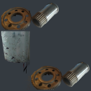 Шестерня и вал с эвольвентными шлицами для пресса КБ2330