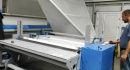 Запуск оборудования складывания полотна из 3800 мм в 1900 мм